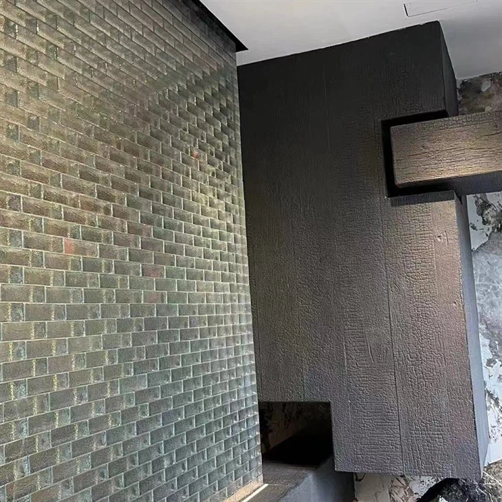 MCM Flexible Charcoal Burnt Wood Board