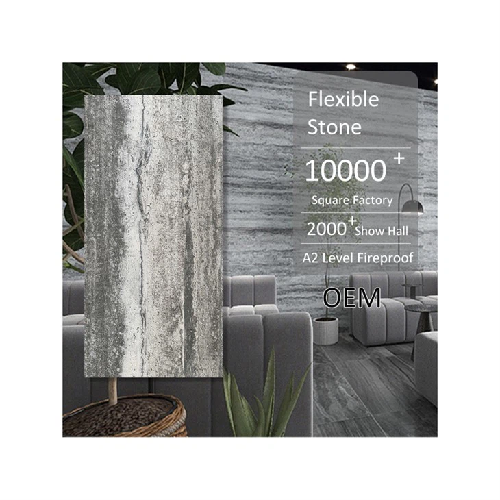 Linear Travertine - Flexible Stone Cladding Solution