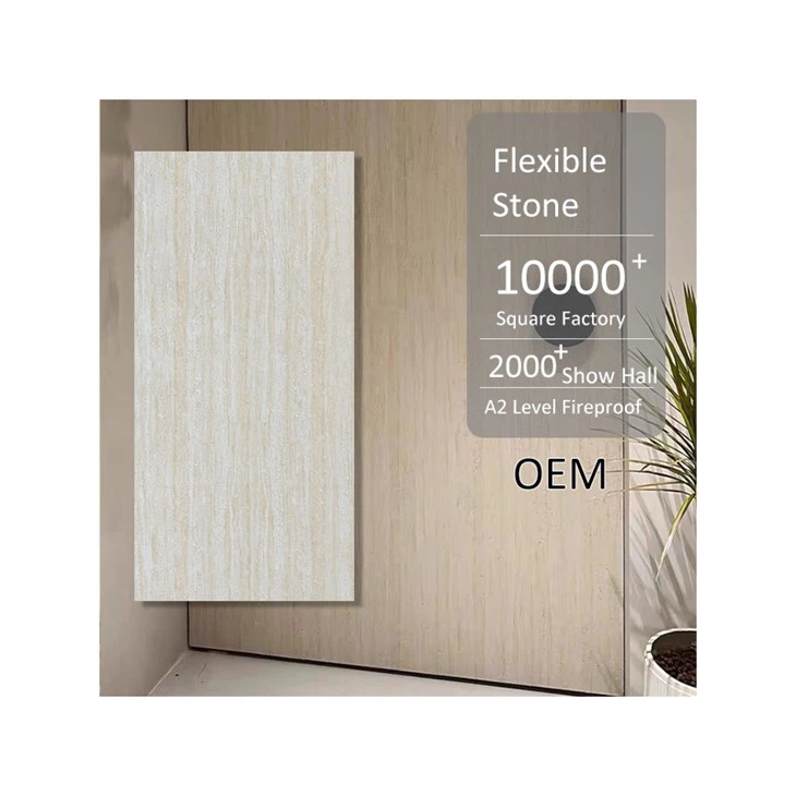 Romanite Travertile Flexible Stone Wall Tile