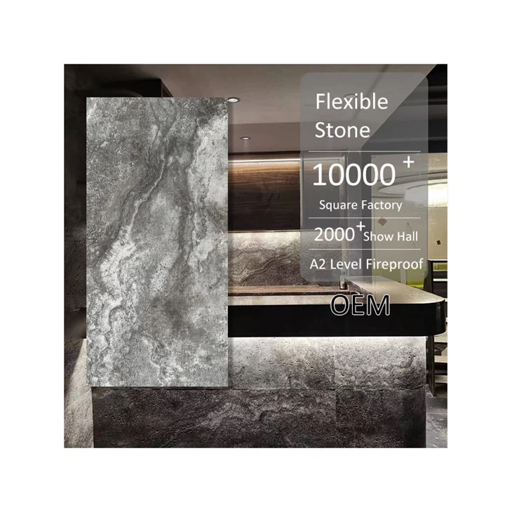 Flexible Travertine Tile Indoor Outdoor Panel