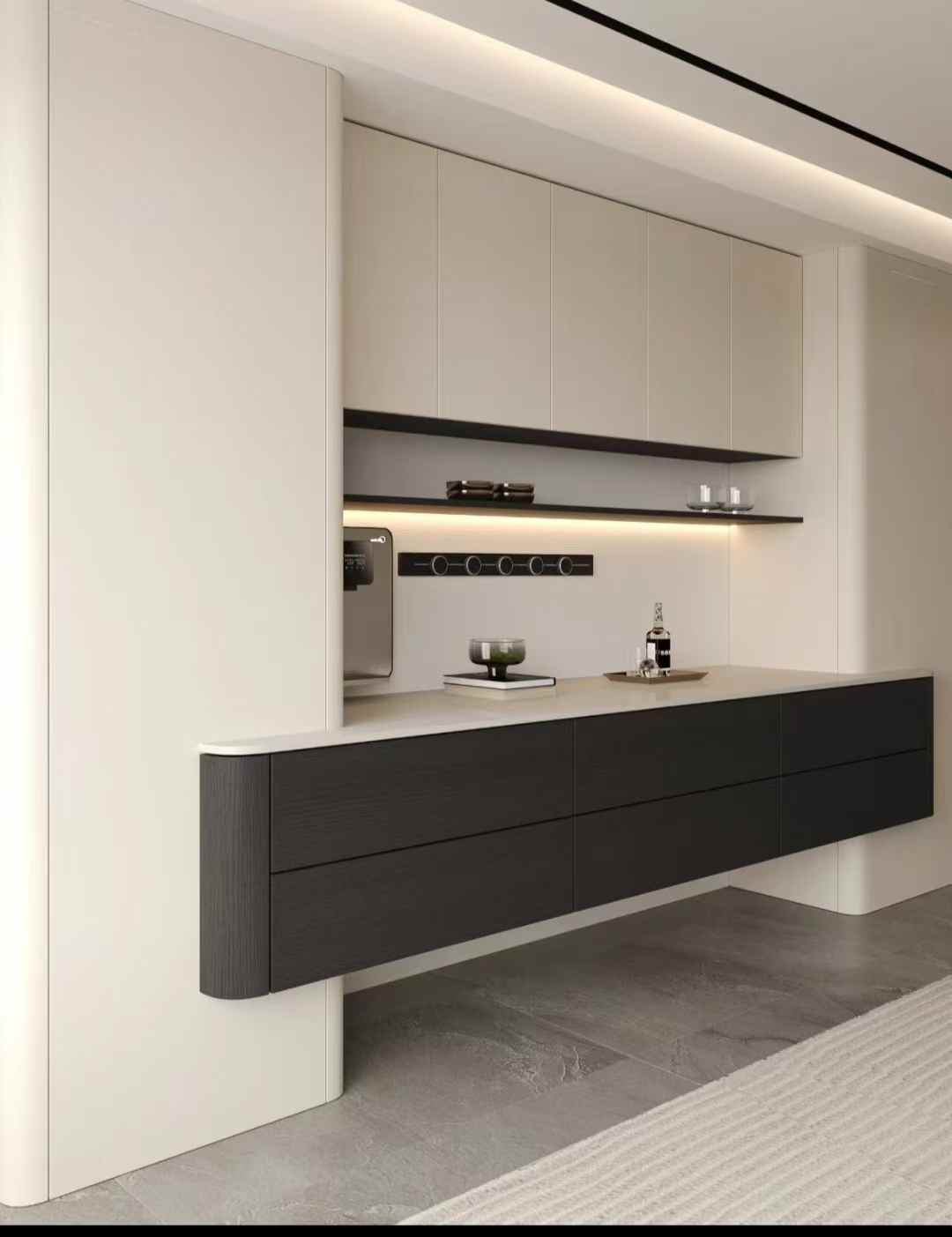 Ancient Style Kitchen Cabinet