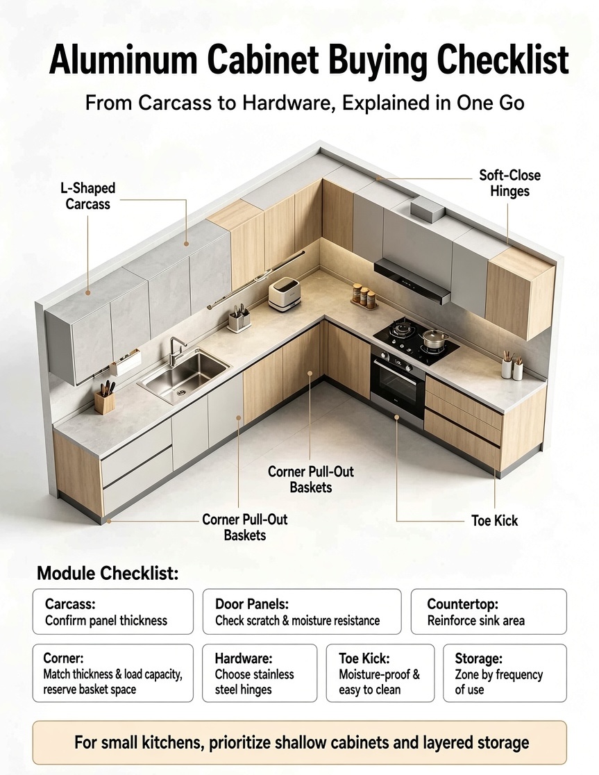 Are Aluminum Alloy Cabinets Really the Most Practical? Don't Rush—Check These 5 Pitfalls First
