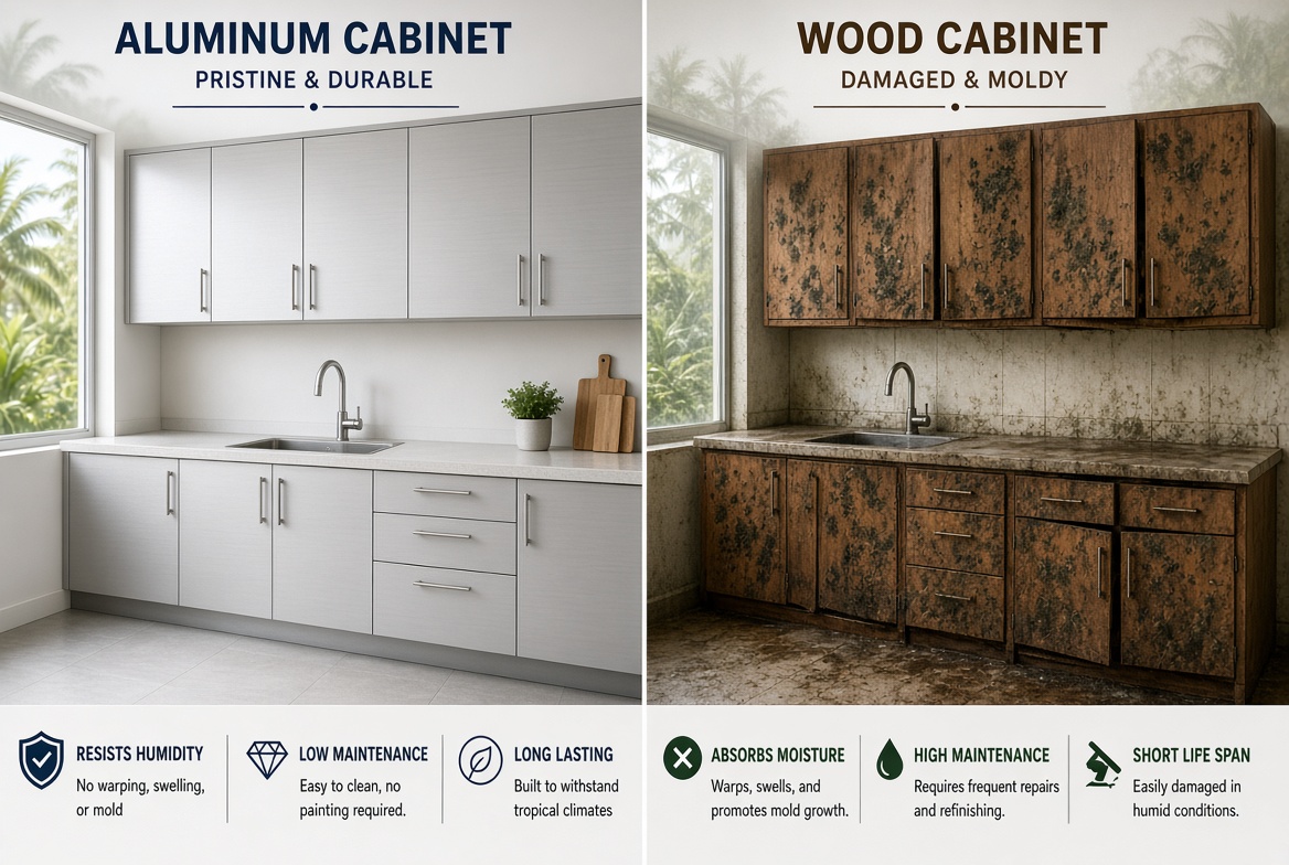 Aluminum Cabinets for B2B Projects in Africa: The Preferred Choice for Humid & Tropical Climates
