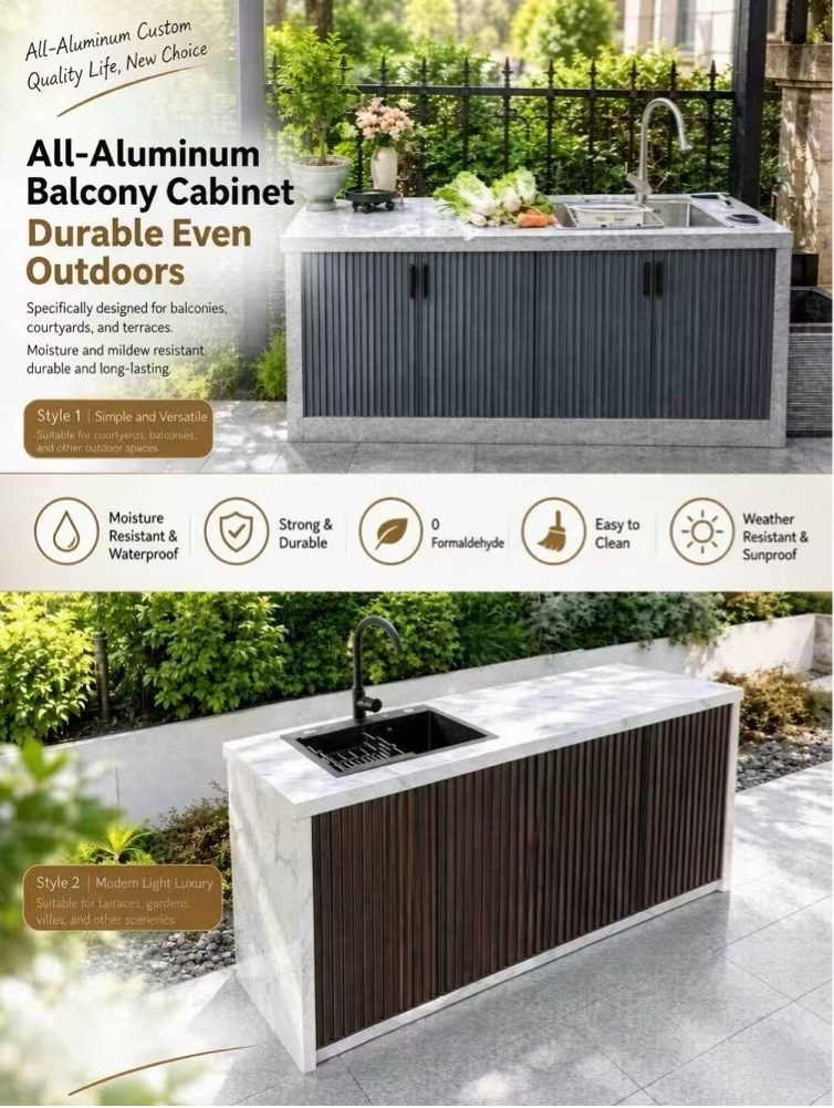 Weatherproof Luxury: Why All-Aluminum Cabinetry is Redefining North American Outdoor Living